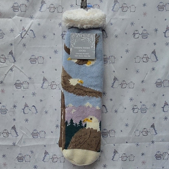 Eagle Design Women's Cozy Socks - Picture 2 of 5